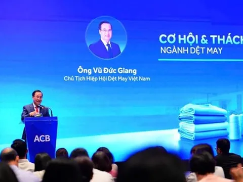 Dệt may tăng tốc cuối năm: ACB tiếp sức bằng giải pháp tài chính chuyên biệt