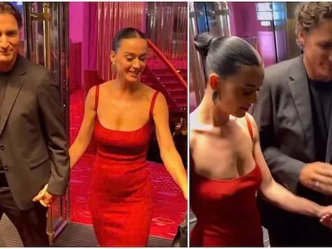 Katy Perry và cựu Thủ tướng Canada Justin Trudeau công khai hẹn hò tại Crazy Horse Paris