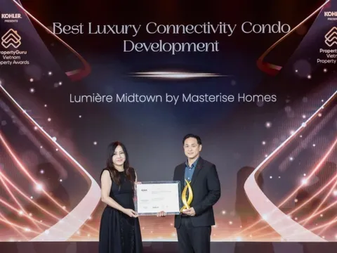 Masterise Homes thắng 2 giải 'Luxury' tại PropertyGuru Vietnam Property Awards 2025