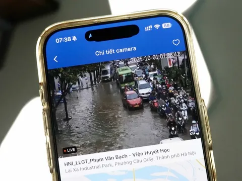 Làm sao biết đường nào tại Hà Nội vẫn đang ngập?