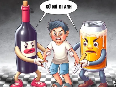Uống bia rượu, chứ đừng để rượu bia 'uống' mình