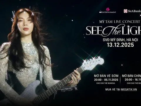 Tặng vé Mỹ Tâm Live Concert 'See The Light' cho chủ thẻ SeASoul