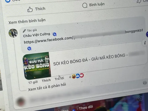 Ông Châu Việt Cường nói không liên quan fanpage quảng cáo cá độ