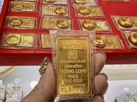 Sáng 5/11: Giá vàng miếng SJC, vàng nhẫn đồng loạt giảm