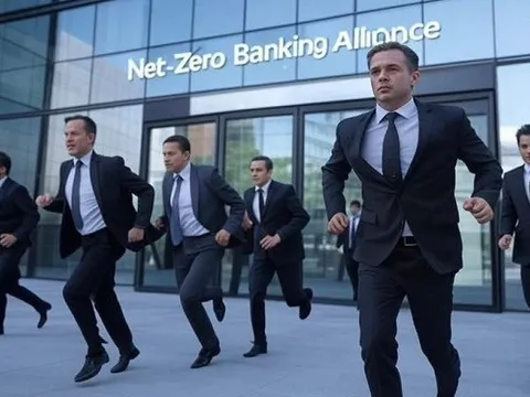 Lý do loạt ngân hàng 'tháo chạy' khỏi các cam kết khí hậu