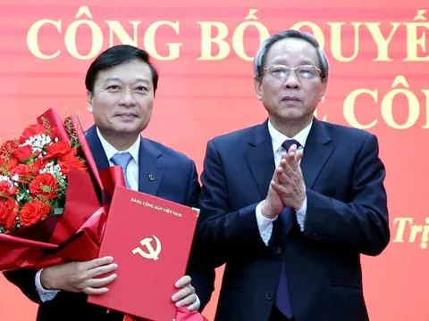 Ông Lê Hồng Vinh giữ chức Phó bí thư Tỉnh ủy Quảng Trị