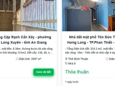 Ngân hàng lớn rao bán loạt nhà phố tại Đà Nẵng, Khánh Hòa, Đồng Nai, An Giang, Thái Bình