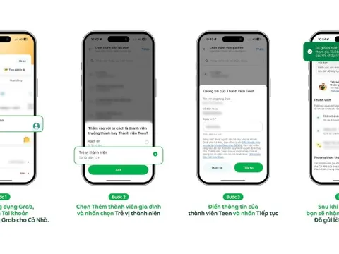 Grab thử nghiệm phục vụ người dùng 13-17 tuổi