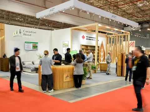 Canadian Wood Việt Nam giới thiệu giải pháp gỗ mềm bền vững tại triển lãm VietnamWood 2025