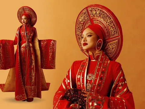 Mai Ngô mang thiết kế lấy cảm hứng từ Nam Phương hoàng hậu đến Miss Charm