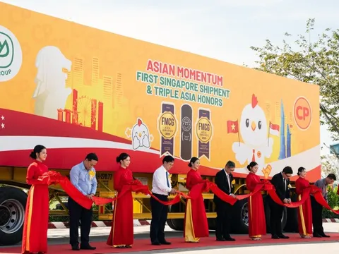 Doanh nghiệp ở Đồng Nai xuất khẩu lô thịt gà chế biến đầu tiên sang Singapore