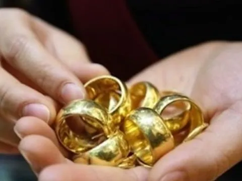 Giá vàng SJC, giá vàng nhẫn hôm nay ngày 20/12 đồng loạt tăng