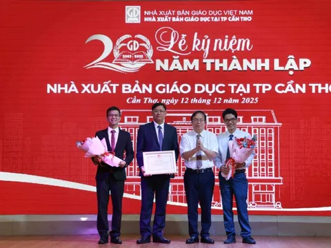 Lễ kỷ niệm 20 năm NXBGD tại Tp.Cần Thơ: Hành trình bền bỉ gieo chữ, đồng kiến tạo học liệu nơi đất học phương Nam
