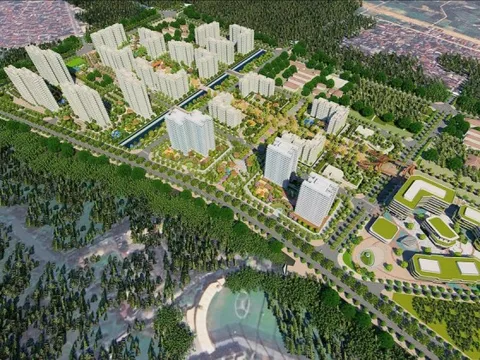 Cận cảnh nơi xây Khu nhà ở xã hội tập trung đầu tiên ở Hà Nội