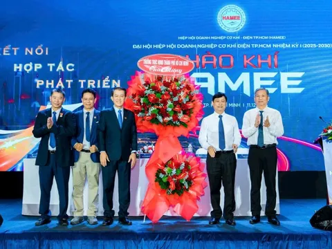 Ông Đỗ Phước Tống được bầu làm Chủ tịch Hiệp hội Doanh nghiệp cơ khí - điện TP.HCM nhiệm kỳ 2025 - 2030