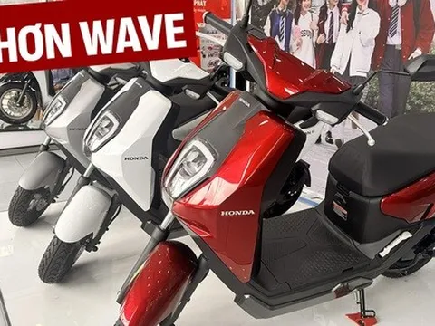 Honda ICON e: giảm giá kỷ lục tại đại lý: Thực tế còn 17 triệu đồng, rẻ hơn cả Wave, đầy điện đủ chạy Hà Nội - Ninh Bình