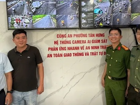 Một phường ở TPHCM đã phủ 100% camera thông minh