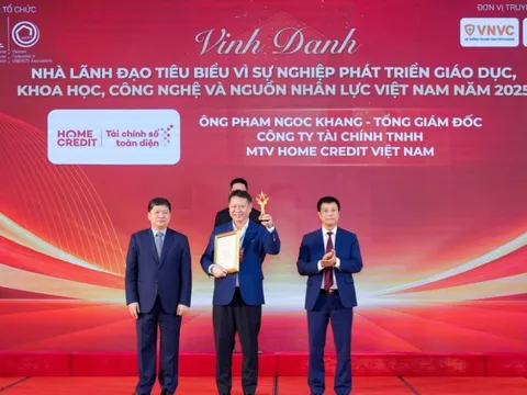 Home Credit vào Top 10 đơn vị tiêu biểu về khoa học, công nghệ