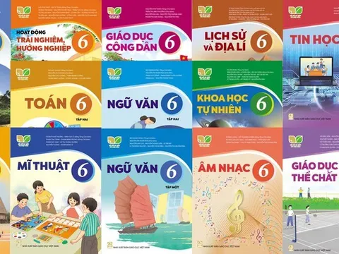 Bộ SGK của NXBGDVN được lựa chọn sử dụng thống nhất toàn quốc