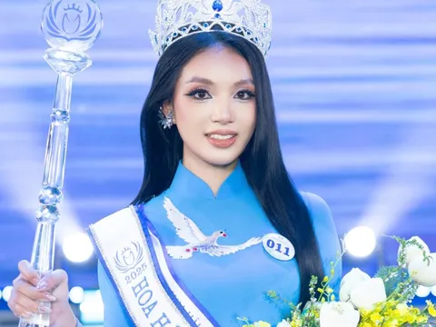 Nguyễn Phương Thanh là Hoa hậu Sinh viên Hòa bình Việt Nam 2025