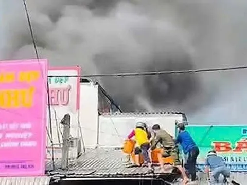 Cháy tiệm vàng ở Cần Thơ, nghi do máy tính đang sạc phát nổ