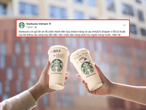 Starbucks xin lỗi khách hàng Việt Nam