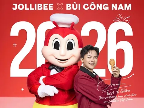 Bùi Công Nam trở thành gương mặt đại diện của Jollibee Việt Nam