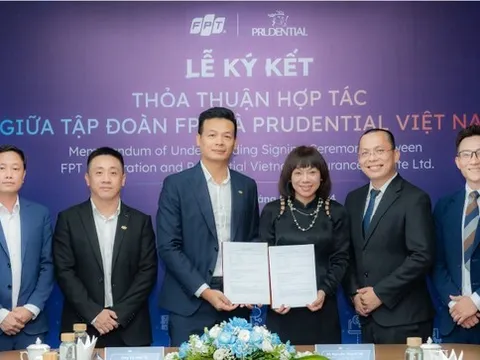 FPT và Prudential Việt Nam ký kết biên bản hợp tác chiến lược