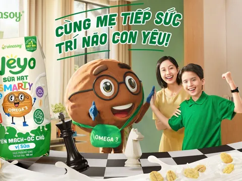 Điều gì giúp Vinasoy tạo nên dòng sữa hạt đầu tiên được nghiên cứu riêng cho thể trạng và khẩu vị trẻ em Việt?